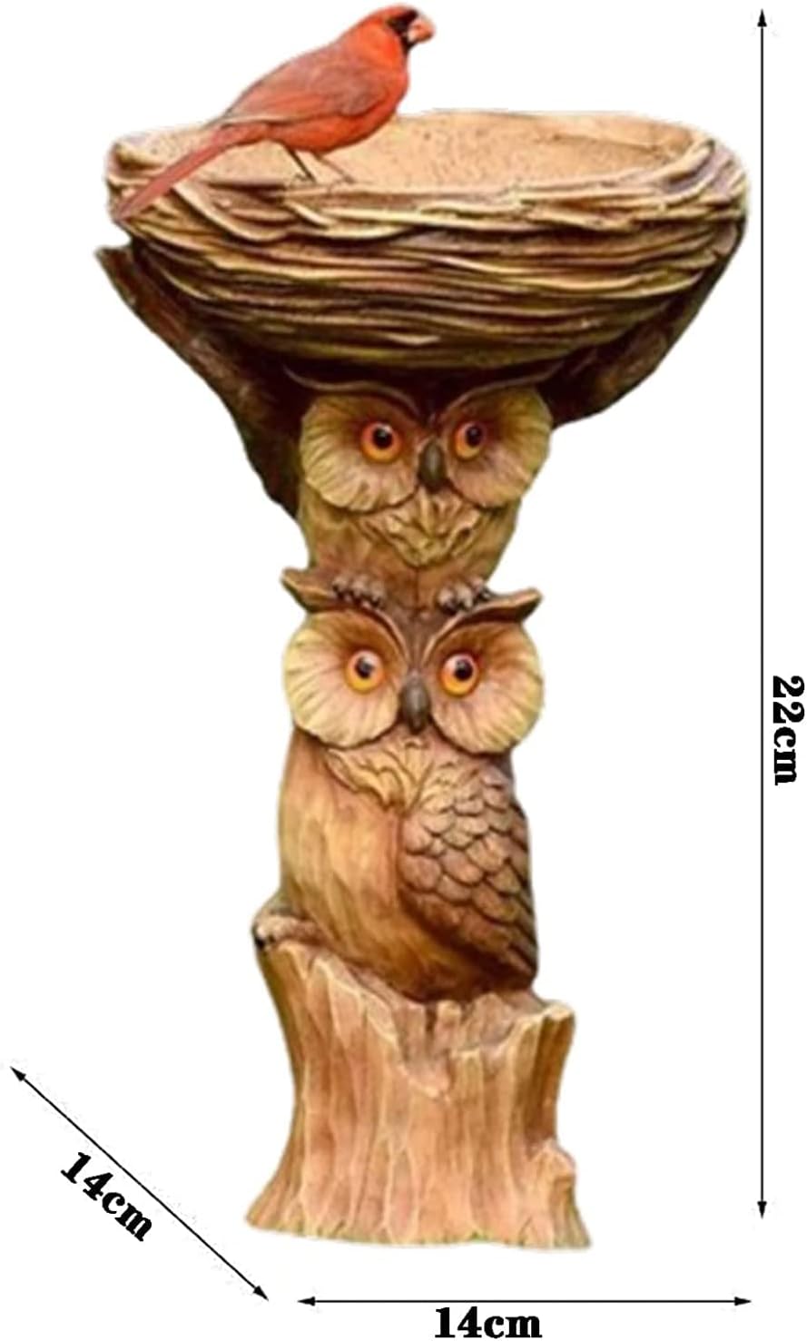 Resin Outdoor Bird Bath Bowl M207