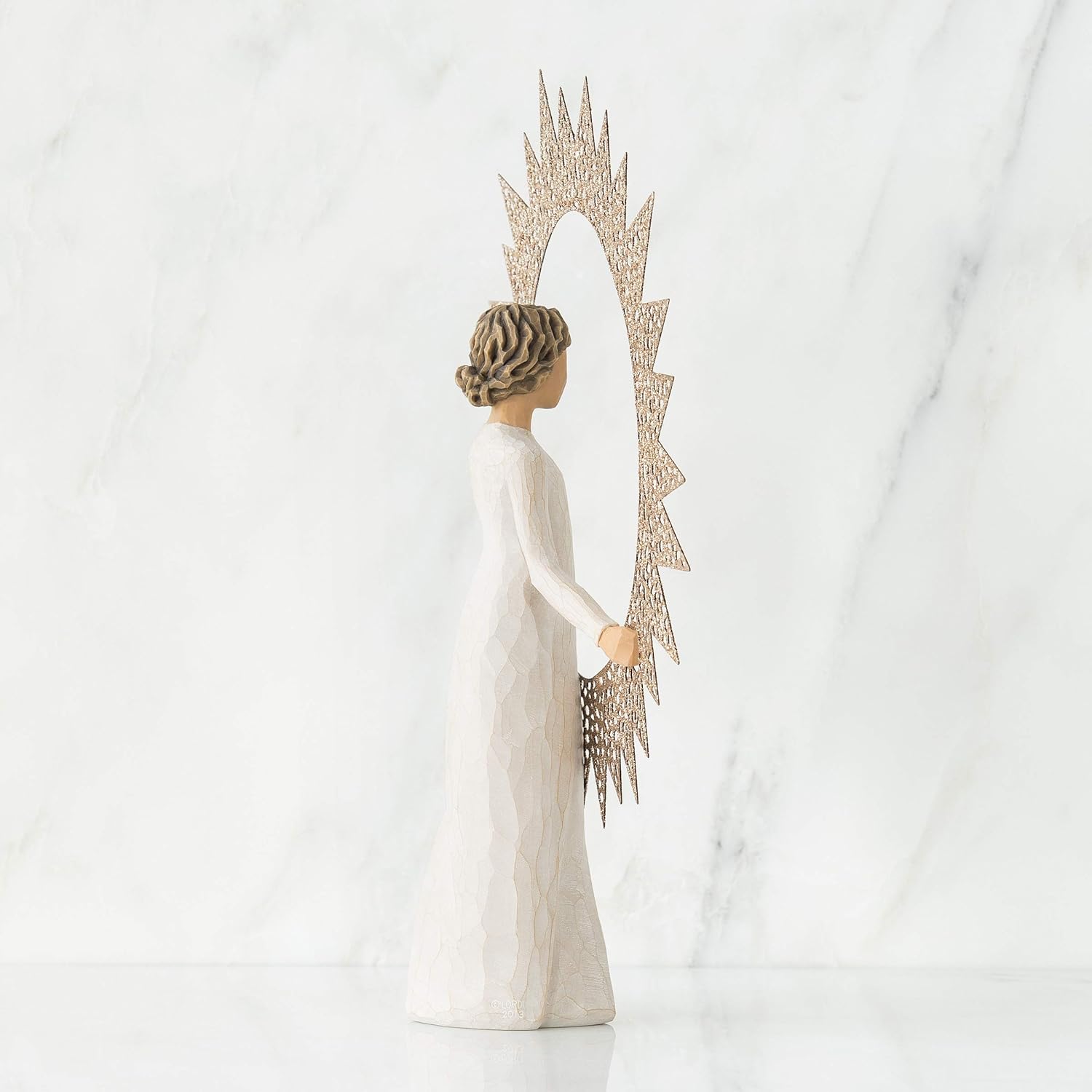 Sculpted hand-painted Tree Topper Z781