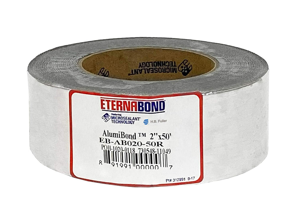 2" x50' MicroSealant Tape with 4mil Aluminum Backer B631863