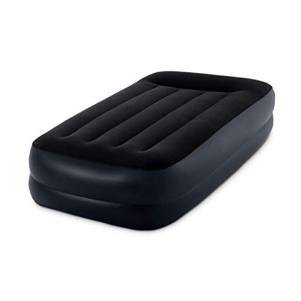 Twin Pillow Rest Raised Airbed with Internal Pump Y896072