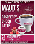 Raspberry Chocolate Flavored Coffee Pods, 24 ct, 100% Arabica Medium Roast Coffee H9768