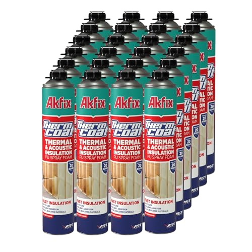 20 Board Feet Closed Cell Polyurethane Spray Foam Insulation Kit V203283