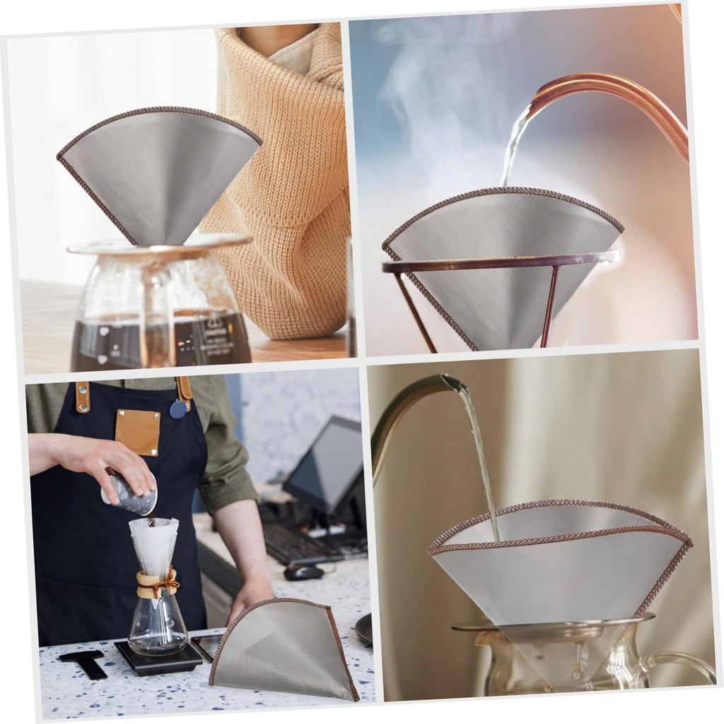 304 Stainless Steel Pour Over Coffee Filter Cone S20761