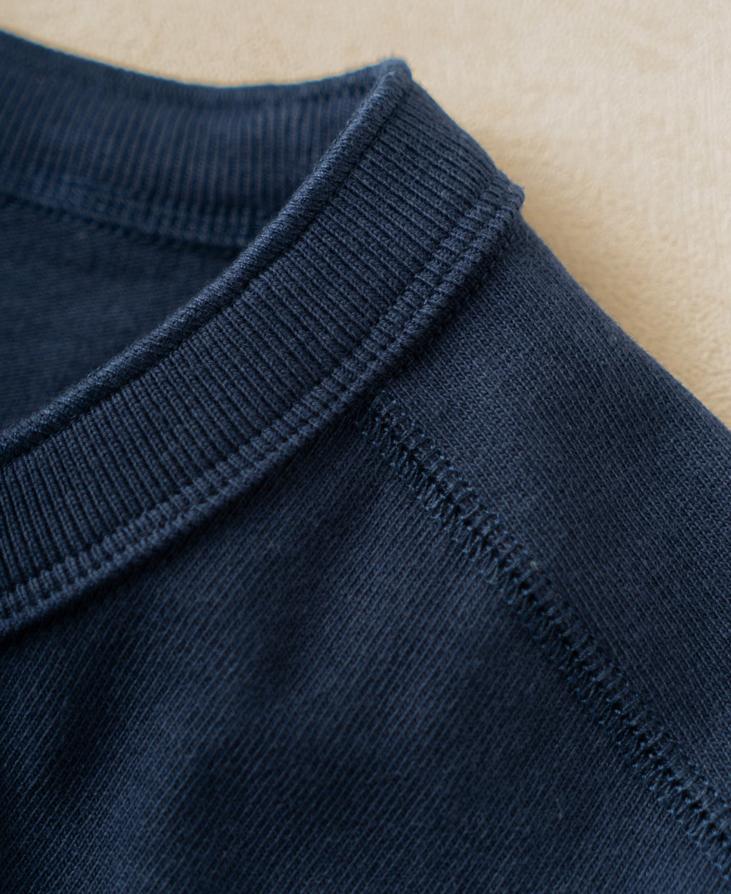Heavyweight Cotton Tubular Short-Sleeve Henley Shirt