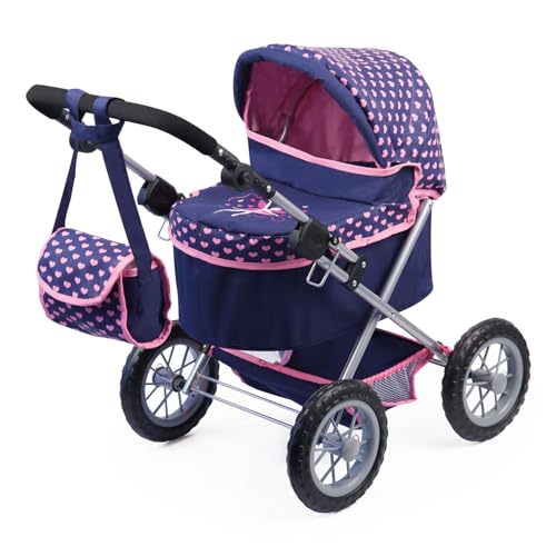 Blue Pink Baby Doll Pram E51210