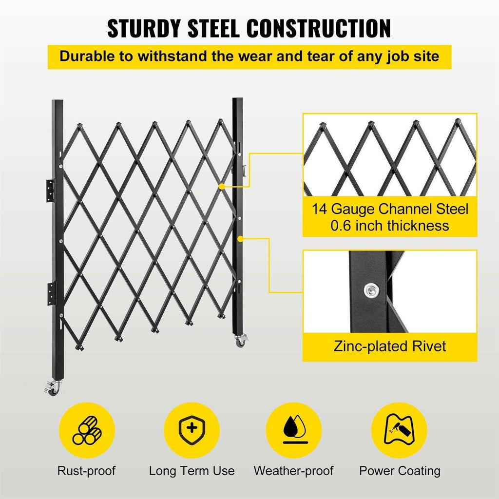 Single Folding Security Gate V240062