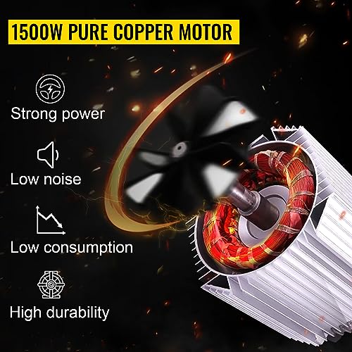 880LBS 110V Electric Hoist Winch with Remote Control X657298