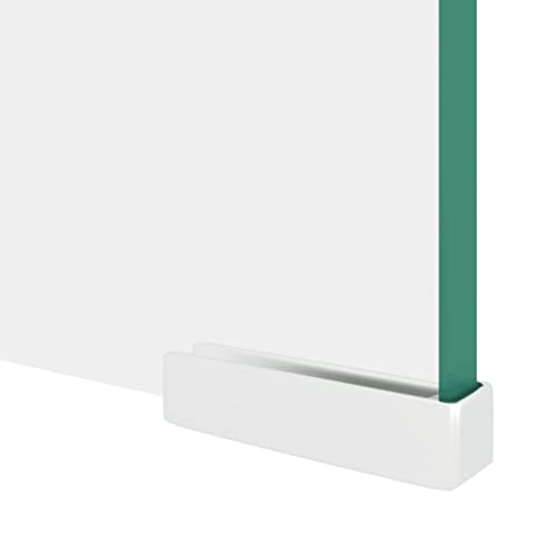 Clear Glass TV Stand 39.4"x11.8"x5.1" A28693