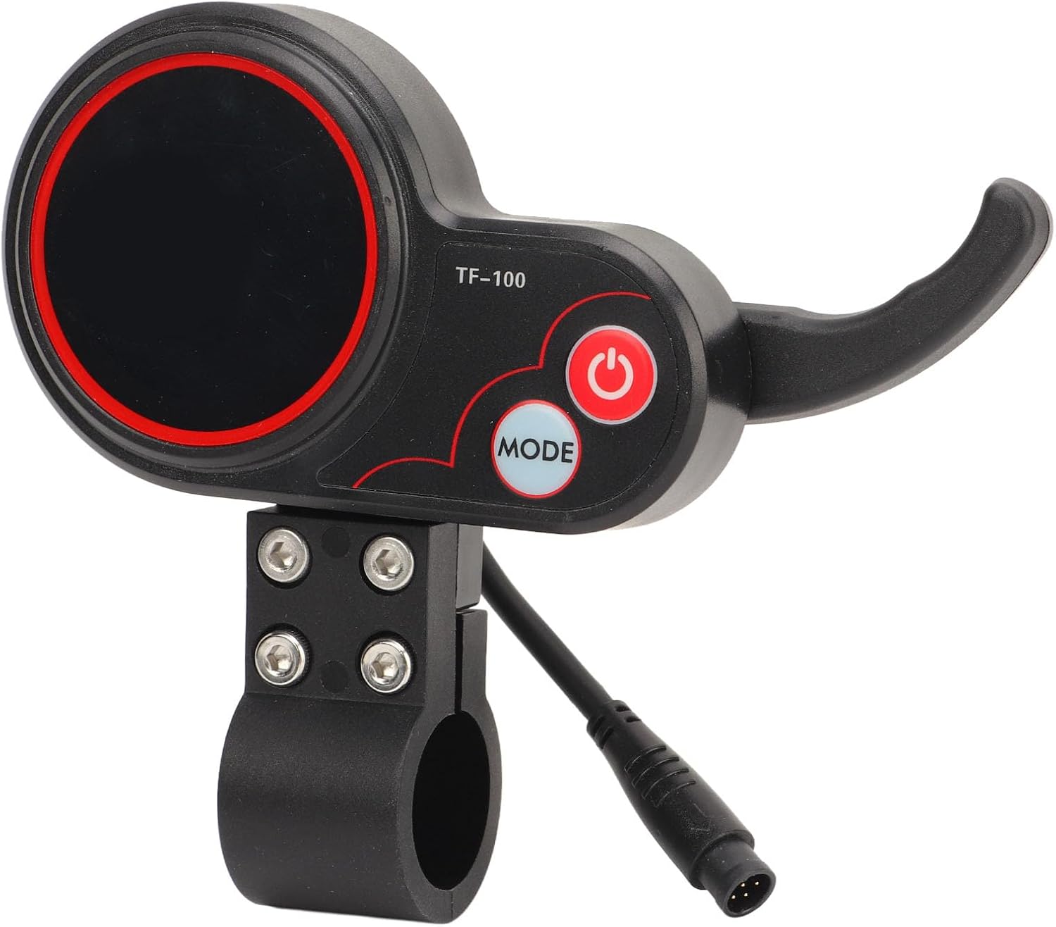 Electric Thumb Throttle with LCD Display, 6 Pin Waterproof Connector, Finger Throttle for M4 Electric Scooter D79413