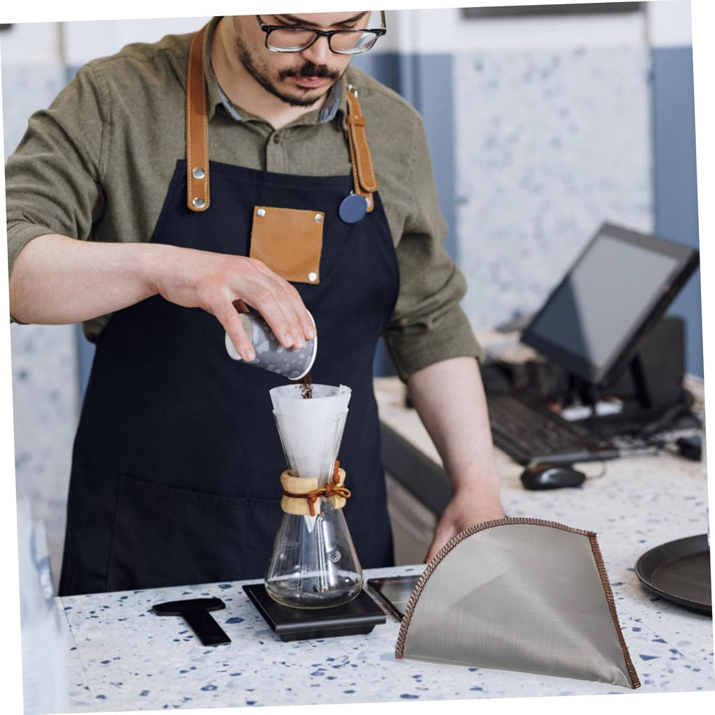 304 Stainless Steel Pour Over Coffee Filter Cone S20761