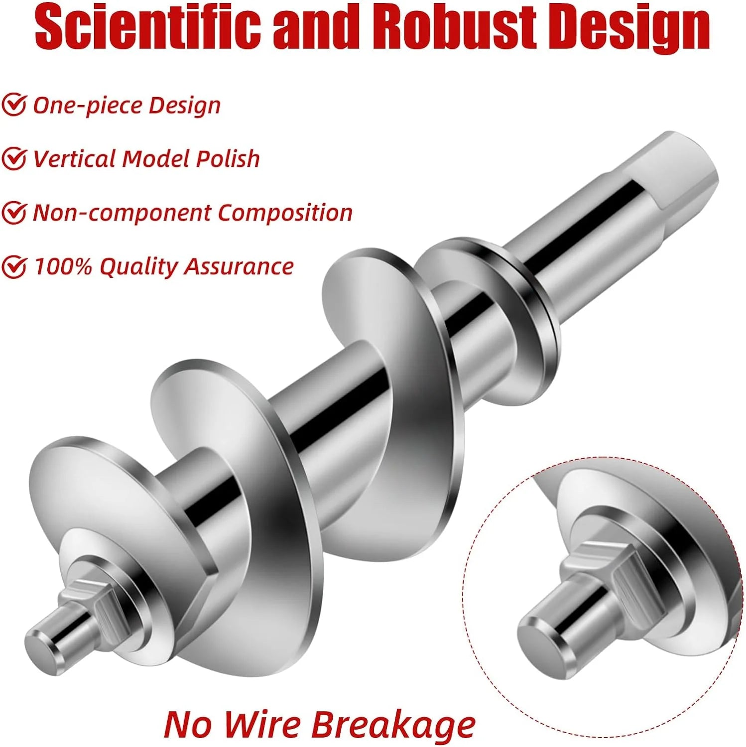 Stainless Steel Meat Grinder Attachments for Stand Mixers G631877