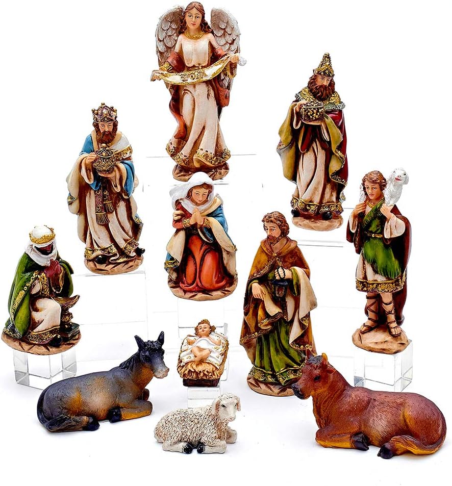 6" Nativity Set with 11 Figures M705147