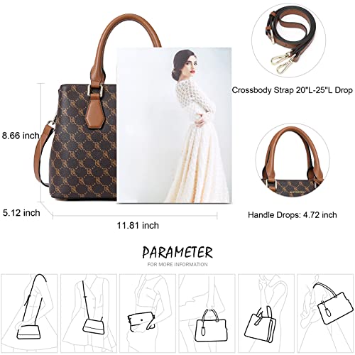Medium Leather Top Handle Satchel Handbag Z896