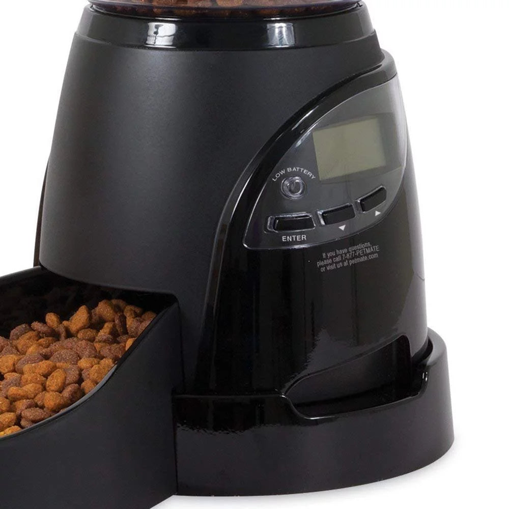 Programmable Dog and Cat Food Dispenser, 18 Cup Y524503