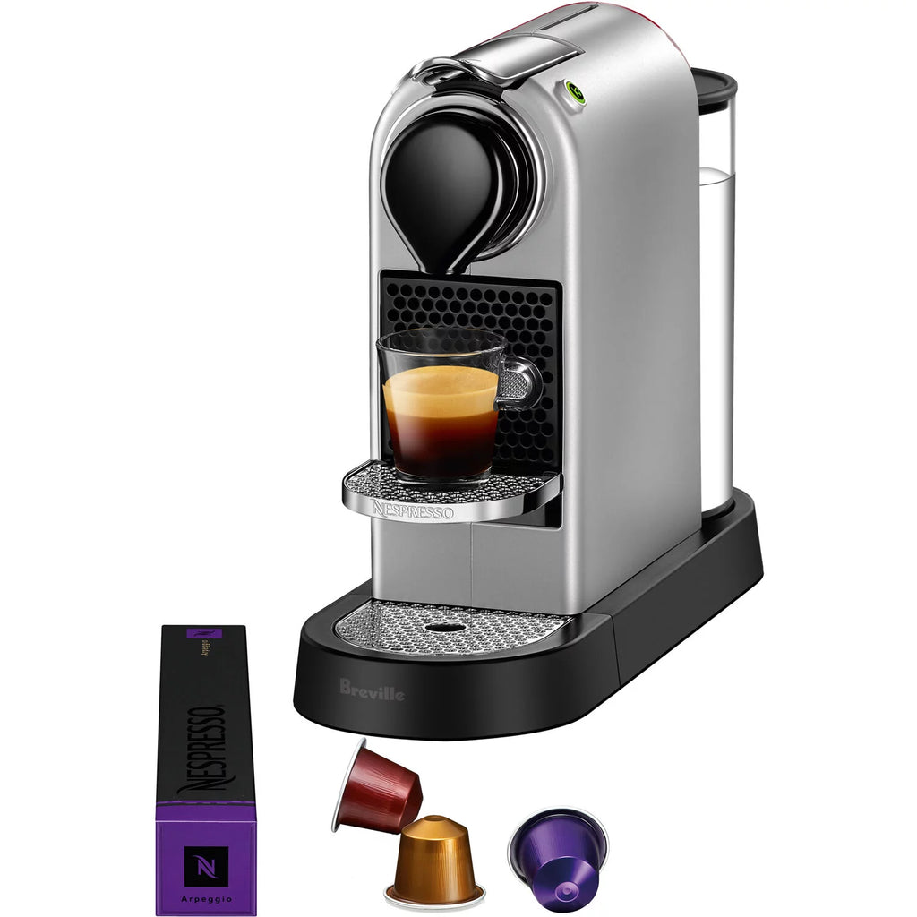 Silver Single-Serve Espresso Machine T91436