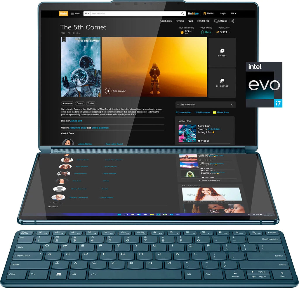 13.3" 2.8K Dual Screen OLED Touch Laptop U159368