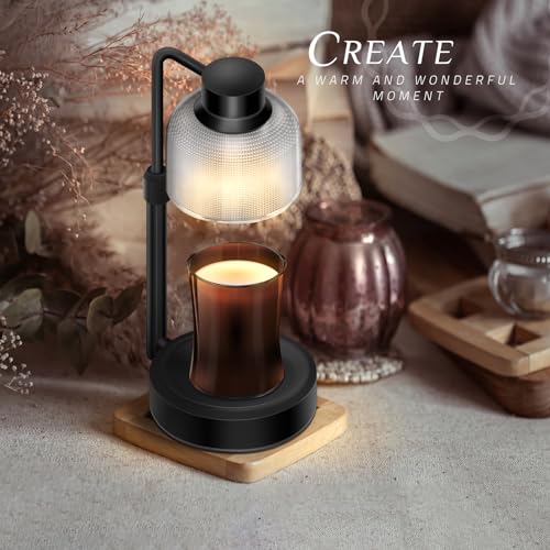 Adjustable Height Dimmable Candle Warmer Lamp with Timer X8085