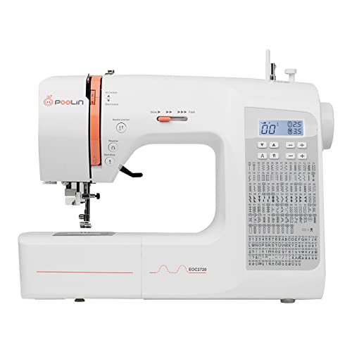 Self Threading Sewing Machine with 293 Stitches, Expansion Table, 7 Presser Feet S89890