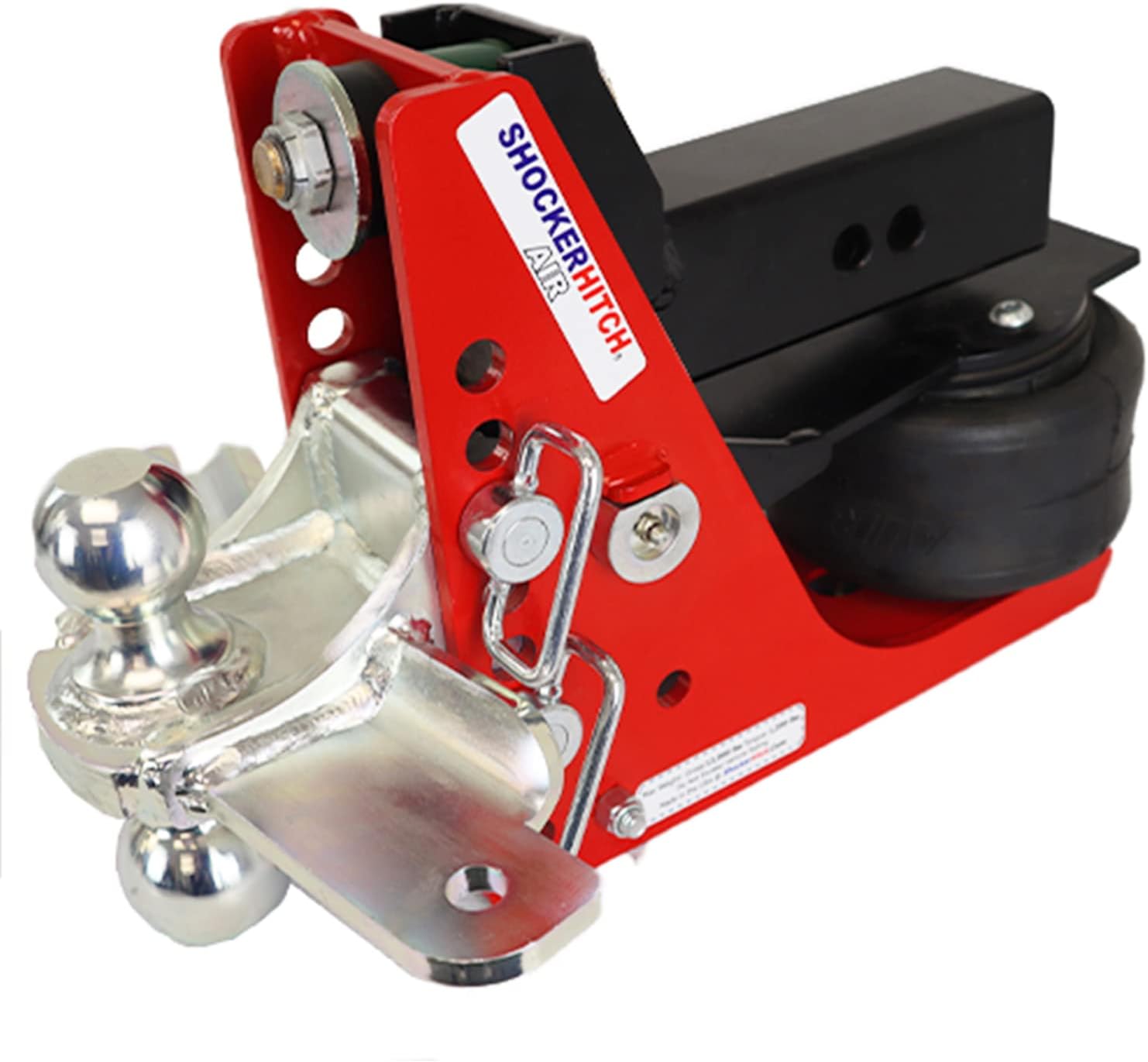 Air Hitch with Sway Control Ball Mount, 2" Hitch - 12,000 lbs X480125