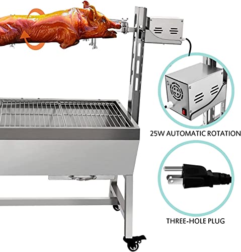 Stainless Steel Rotisserie Grill U27343