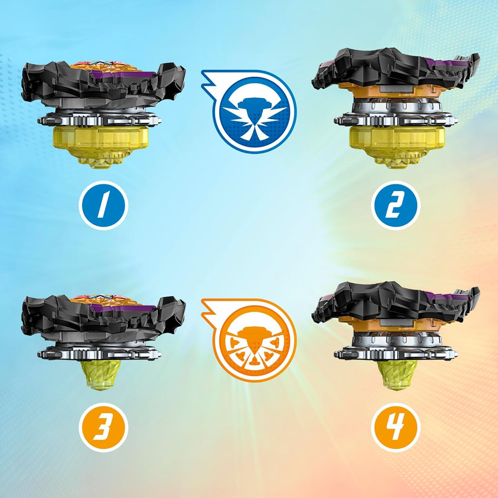 Battle Set Stadium with 2 Spinning Tops and 2 Launchers L872469
