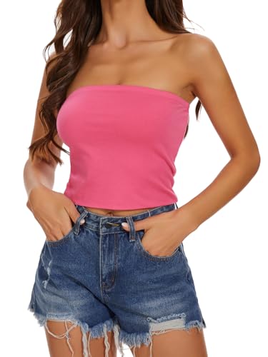 Crop Tops Strapless Tank Tops M373291
