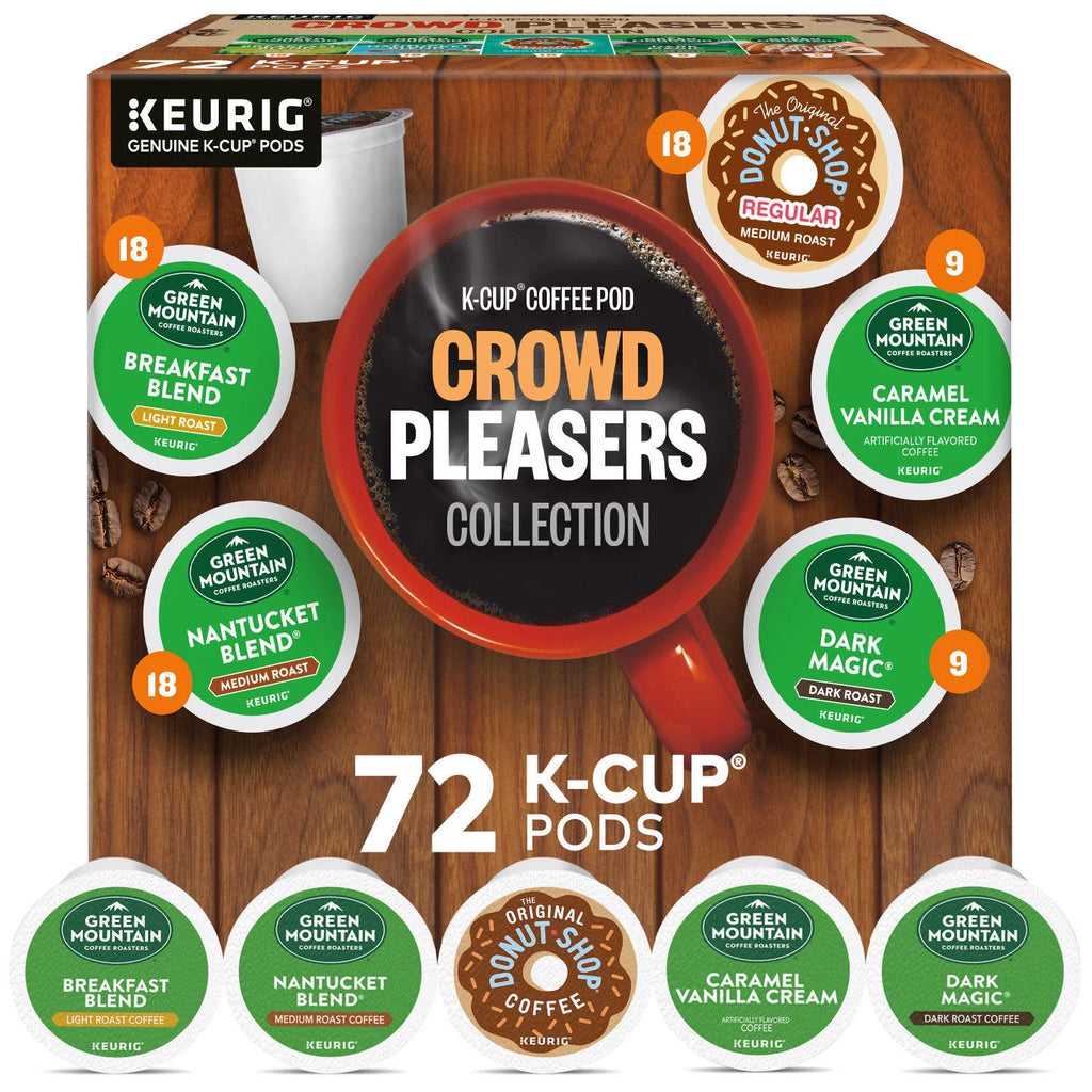72 Count Coffee K-Cup Pod Variety Pack B25624