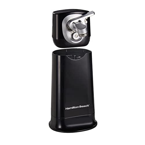 Black 2-in-1 Electric Automatic Can Opener O2674
