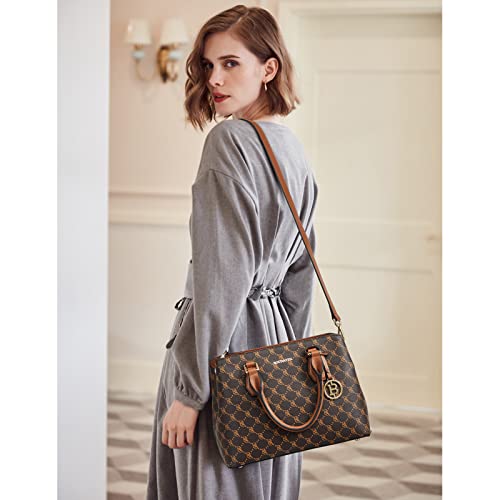 Medium Leather Top Handle Satchel Handbag Z896