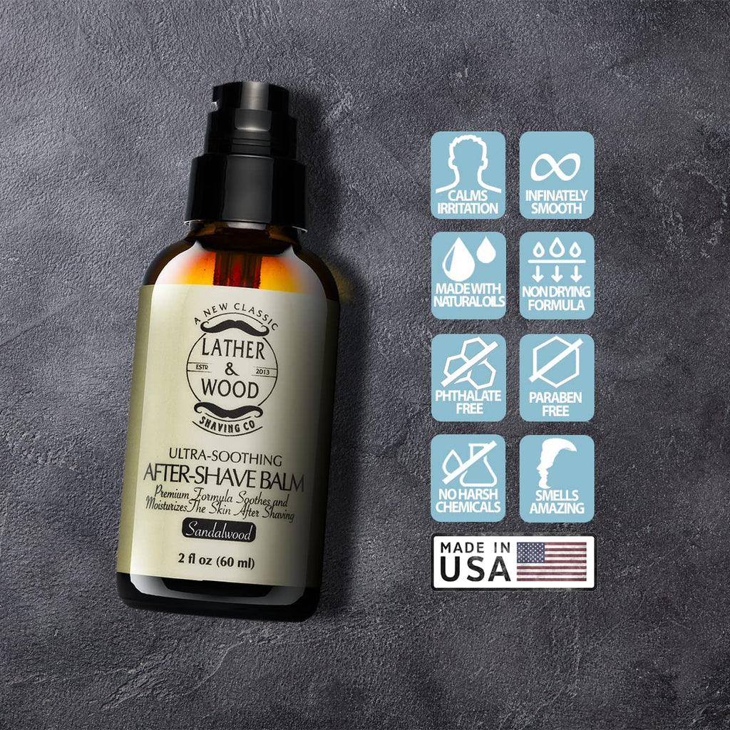 Sandalwood Scent After-shave Balm B374