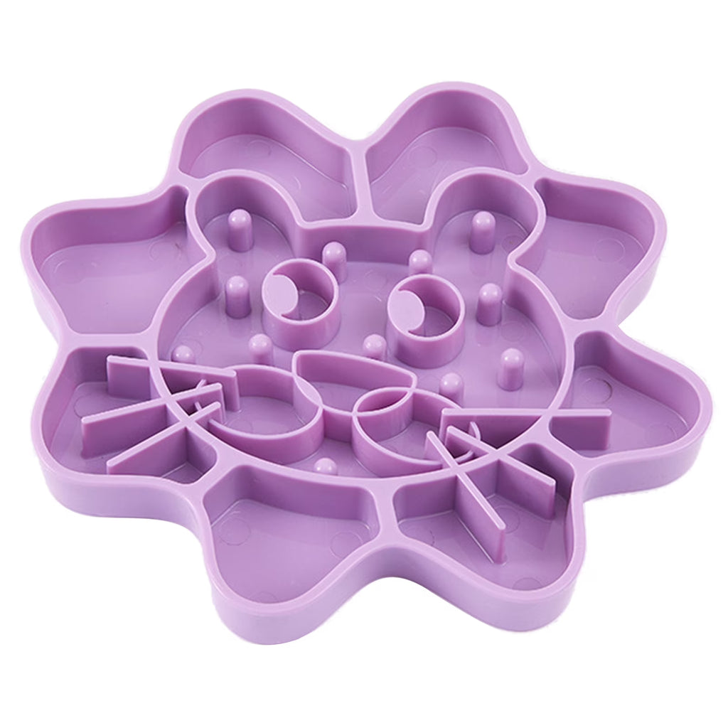 Flower Shaped Slow Feeder Mat P157