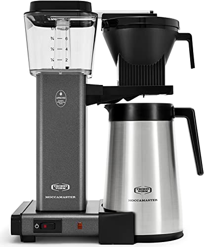 Stone Grey 10-Cup Thermal Carafe Coffee Maker T522883