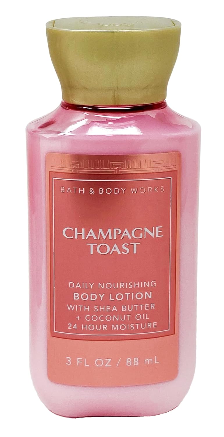 Champagne Toast Mini Gift Set Fine Fragrance Mist Body Lotion Body Wash Sample Soap C2598