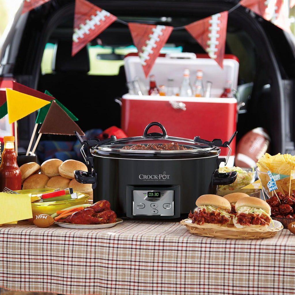 7 Quart Programmable Slow Cooker with Removable Stoneware M403102