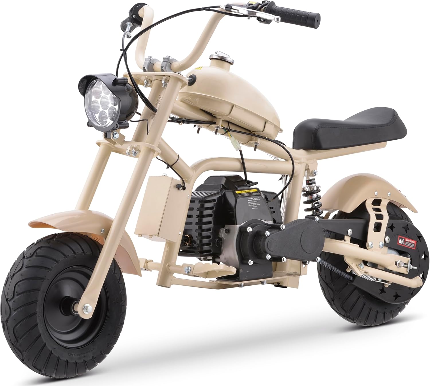 50cc Kids Gas Dirt Bike with Headlights and Rear Disc Brake L3080