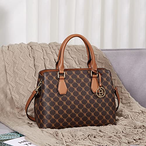 Medium Leather Top Handle Satchel Handbag Z896