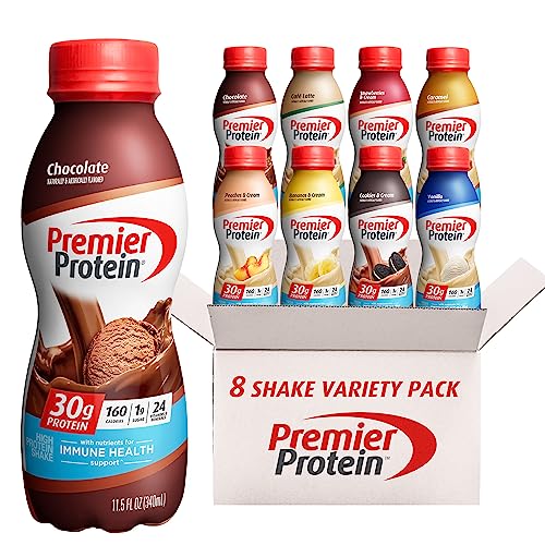 8 Flavor Variety Pack 30g Protein 1g Sugar 11.5 Fl Oz (8 Pack) Protein Shake D359745