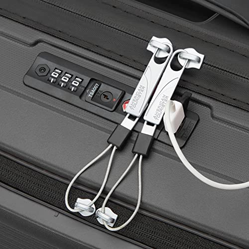 Deep Ocean Hardside Expandable Luggage with Spinners, 2PC SET V826566