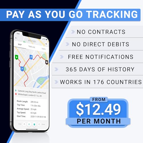 Magnetic GPS Tracker with 90 days Stand by Time T109