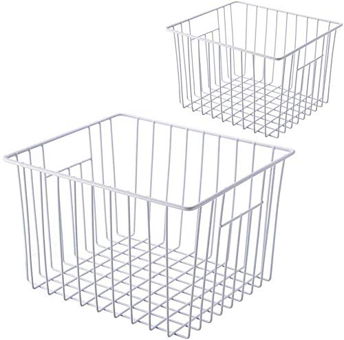 Metal Wire Baskets with Handles J7393