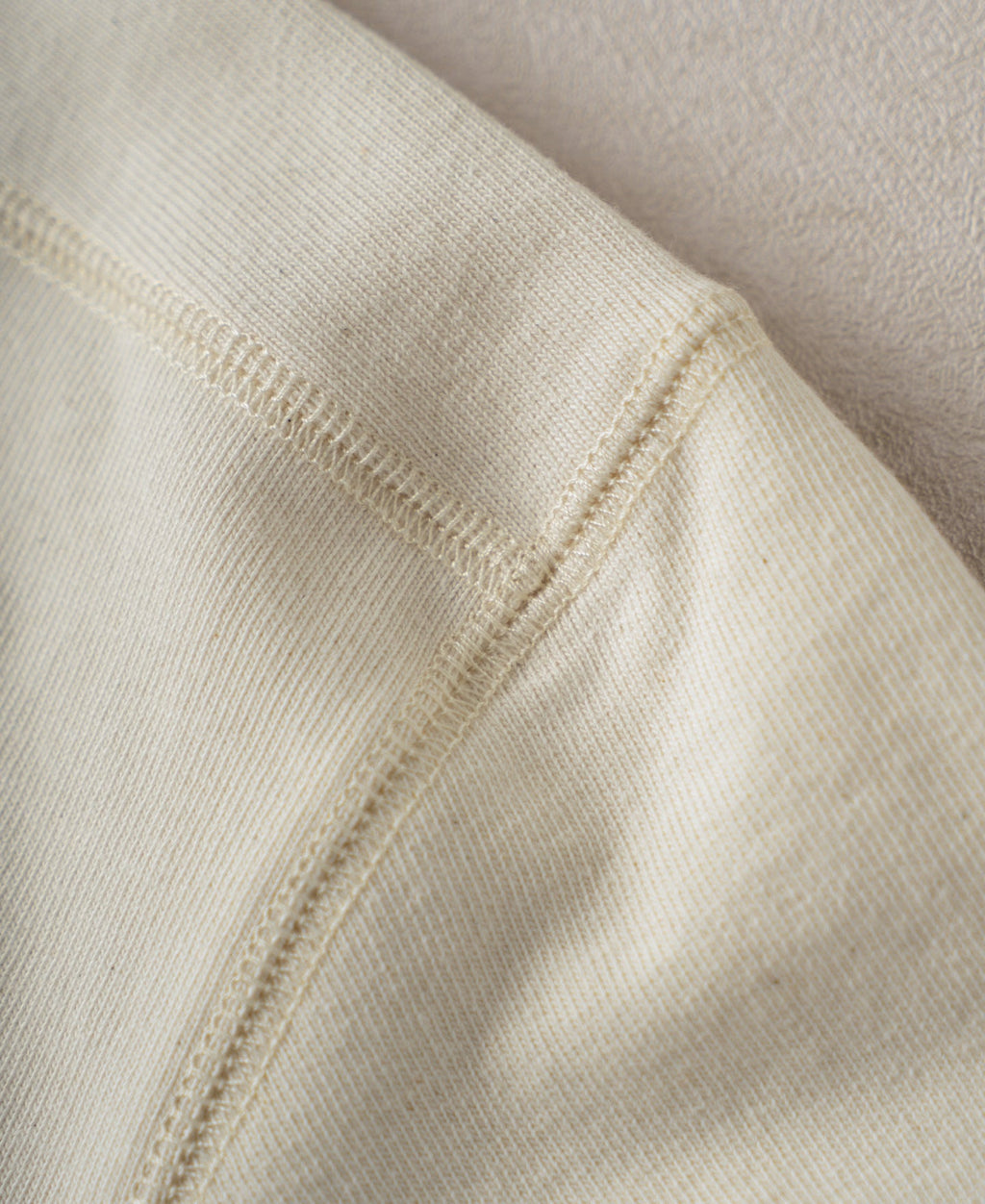 Heavyweight Cotton Tubular Short-Sleeve Henley Shirt