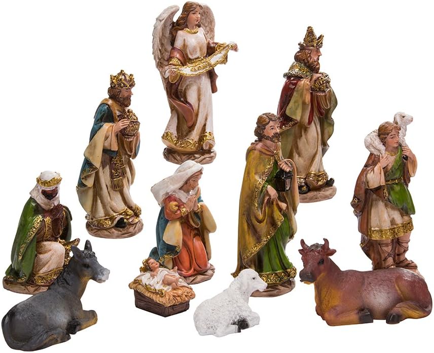 6" Nativity Set with 11 Figures M705147