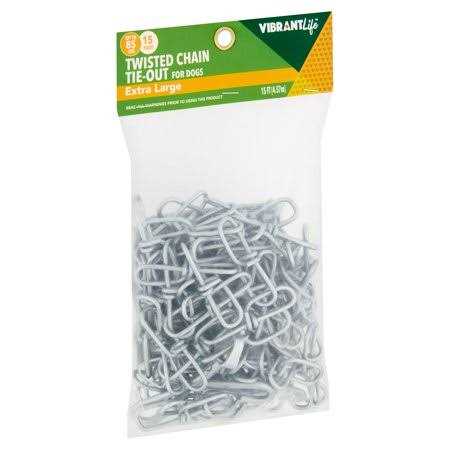 Twisted Chain Tie-Out for Dogs D4891