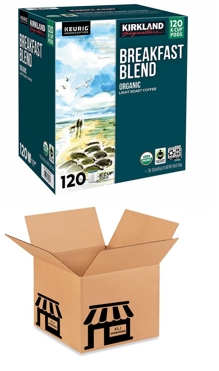 Organic Light Roast Coffee, 120 Count Z142