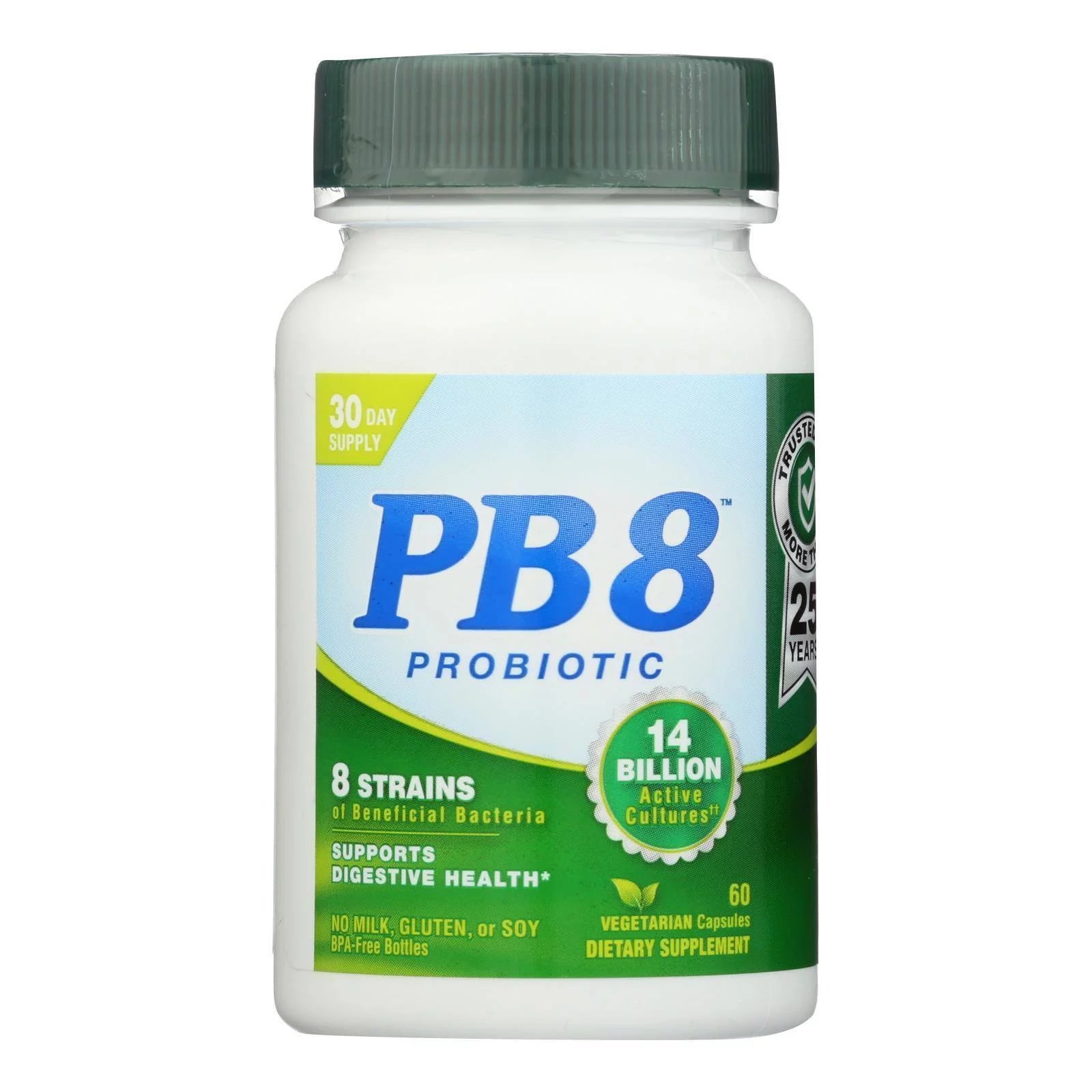 PB 8 Pro-Biotic Acidophilus 500 mg 60 Vegetarian Capsules G759