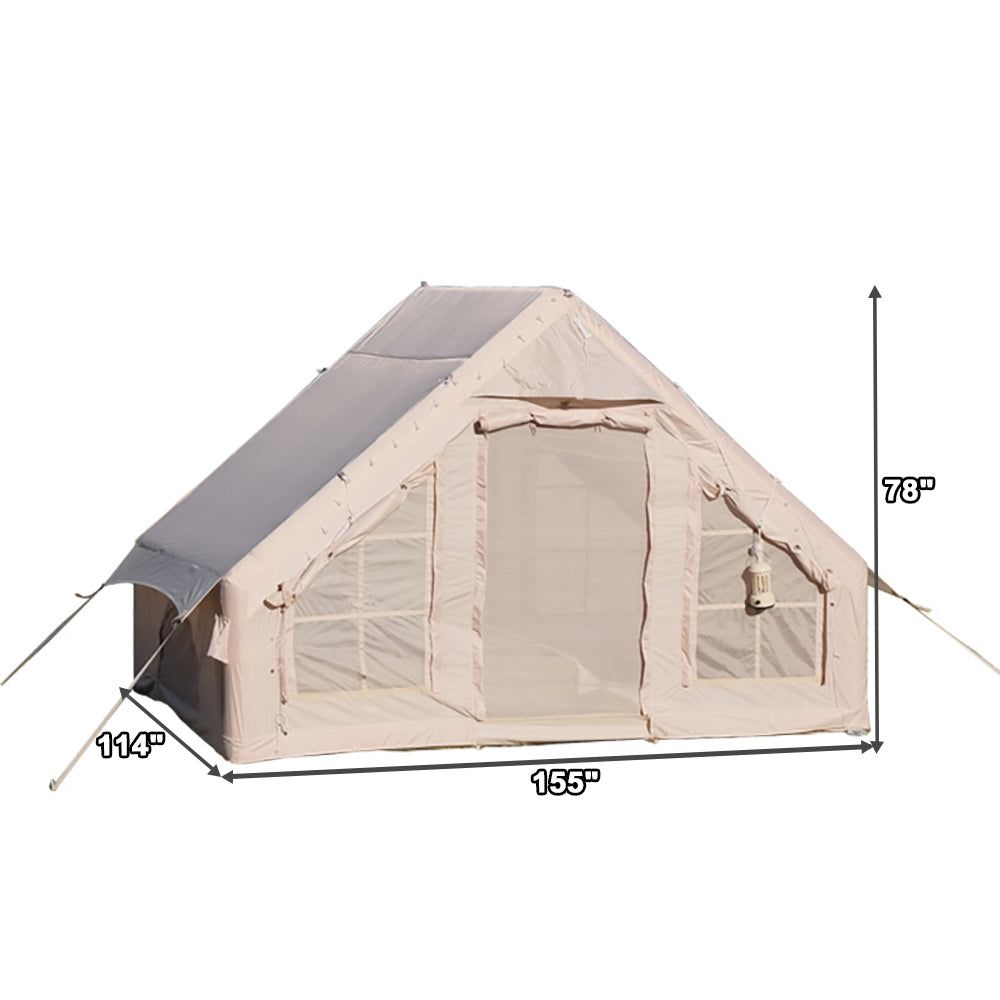 Inflatable Waterproof Windproof Oxford Camping Tent with Electric Pump Z400025