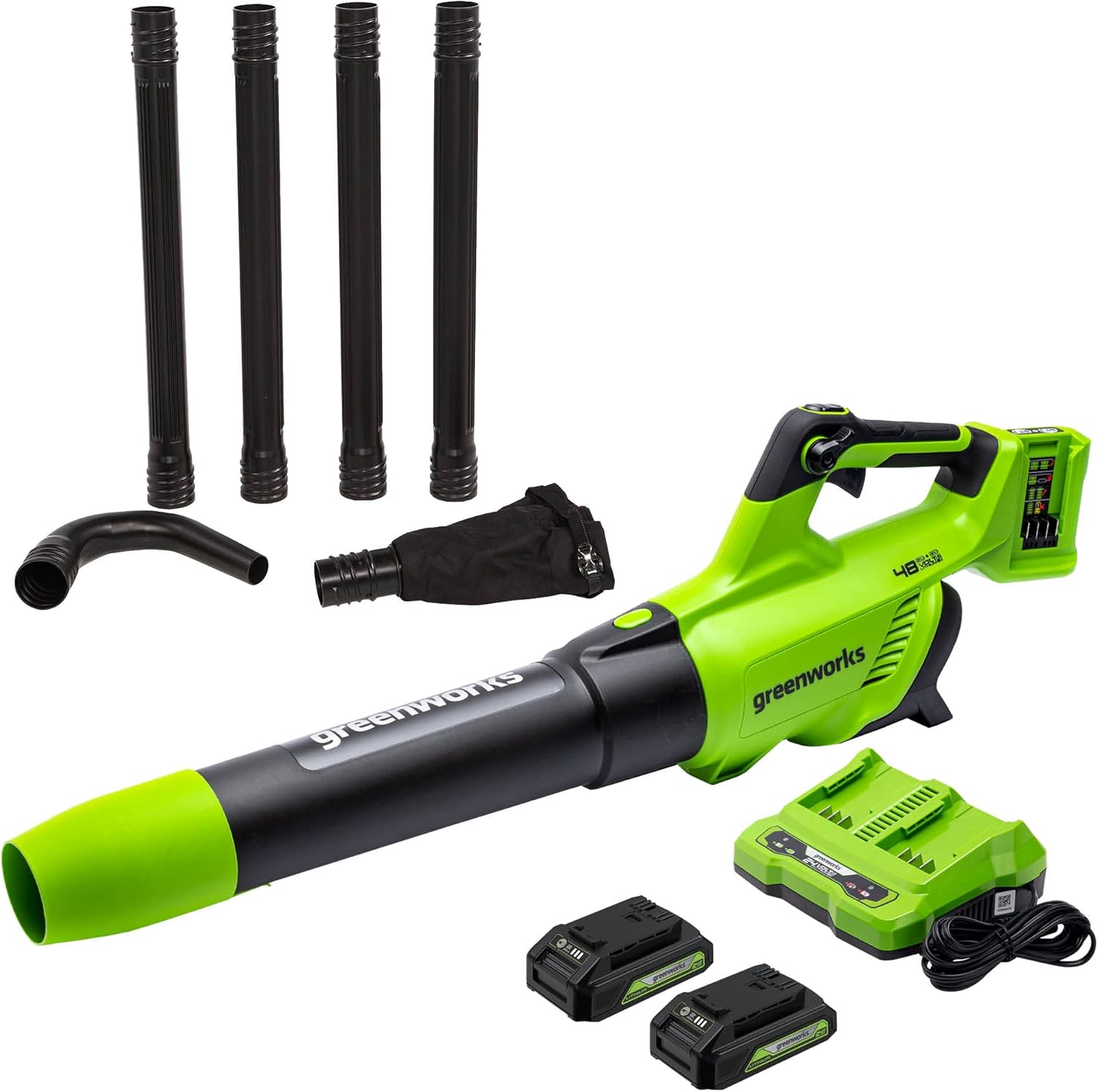 48V Cordless Axial Blower with 2.0Ah Batteries and Charger W694194