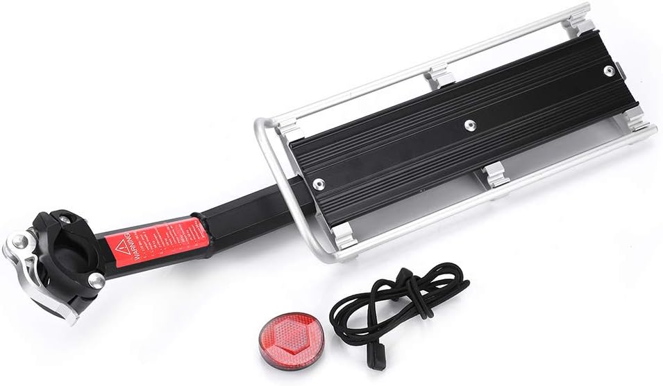 Durable Aluminum Alloy Bicycle Back Seat Rack D5943