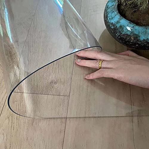 Clear Vinyl Plastic Floor Runner Protector 1.5mm Thick H97785