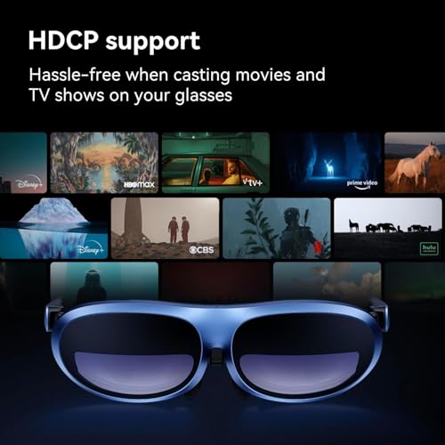 AR Glasses with 50° FOV, 600nits Brightness W929